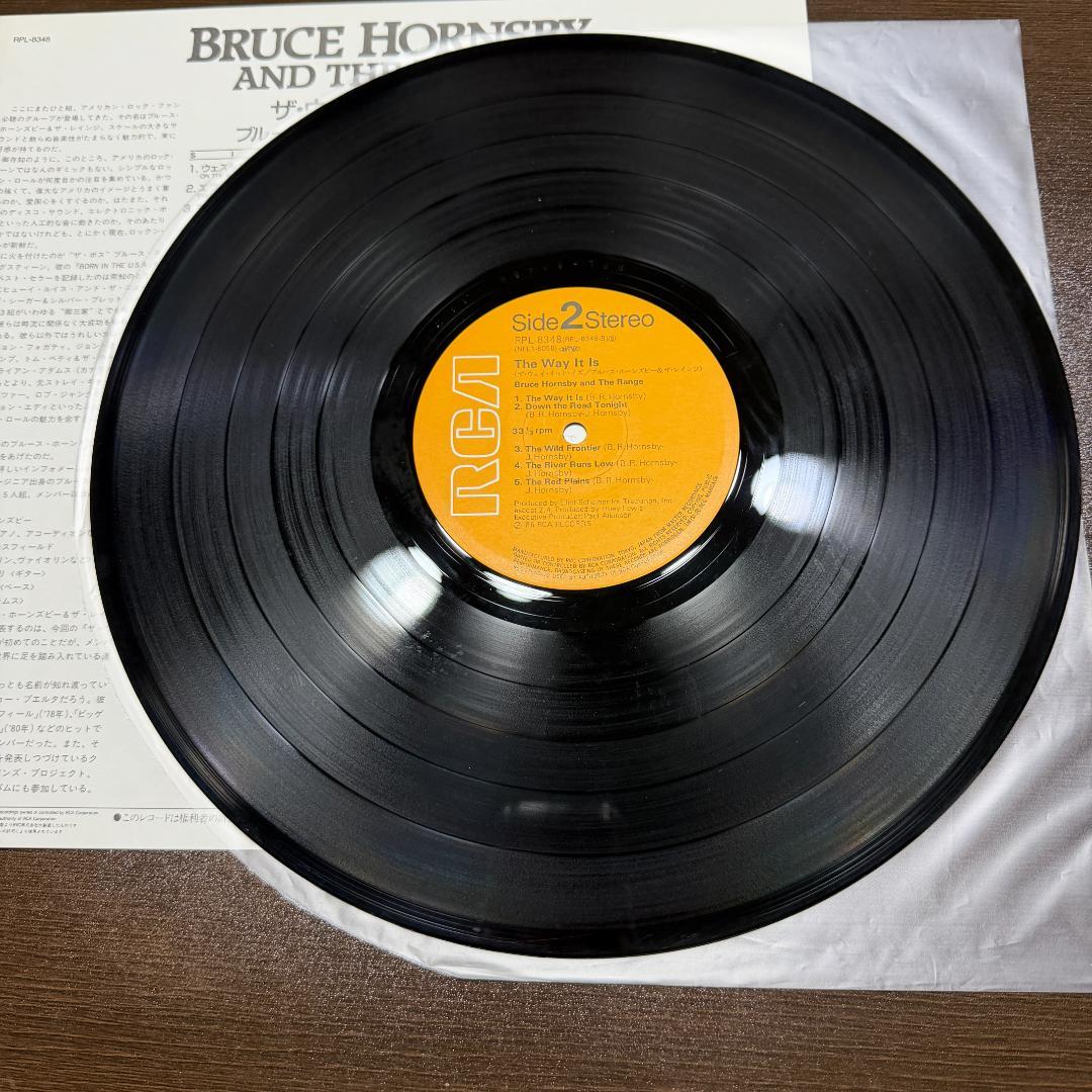 Bruce Hornsby and the Range - The Way It Is LP Japan Vinyl Record
