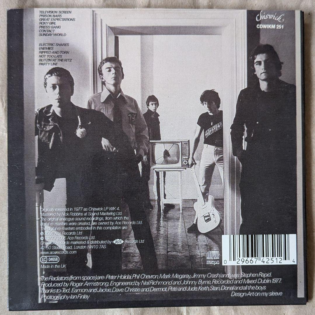 The Radiators - TV Tube Heart CD Mini LP Gatefold UK Press 2005