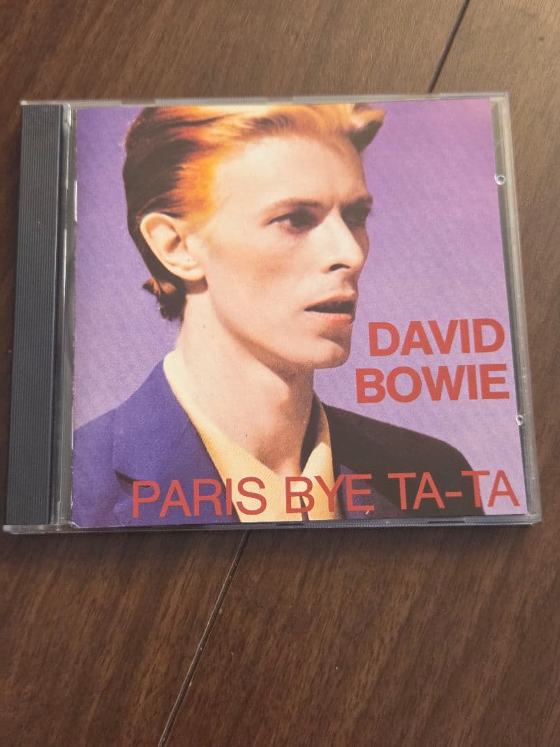 David Bowie Paris Bye Ta-Ta CD 1990 Live Recording Rare Early Years Edition