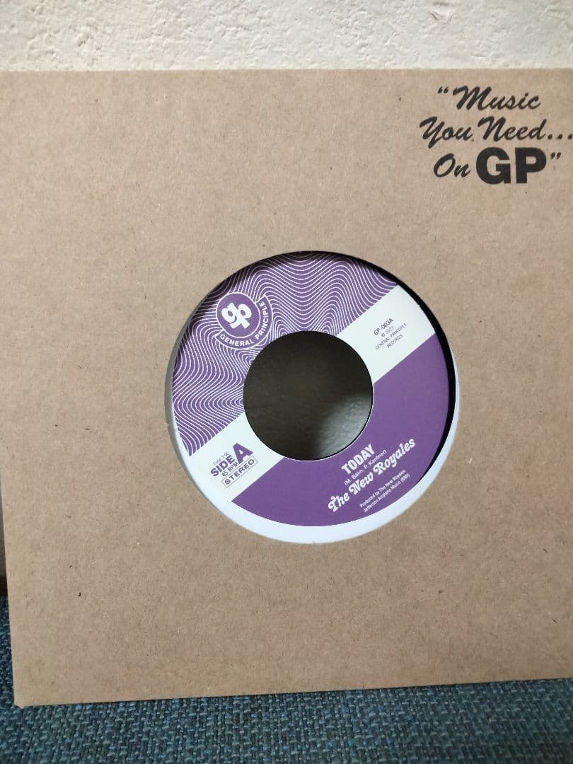 The Royales - Today / The Visit (She Was Here) 7-Inch Single Vinyl Record