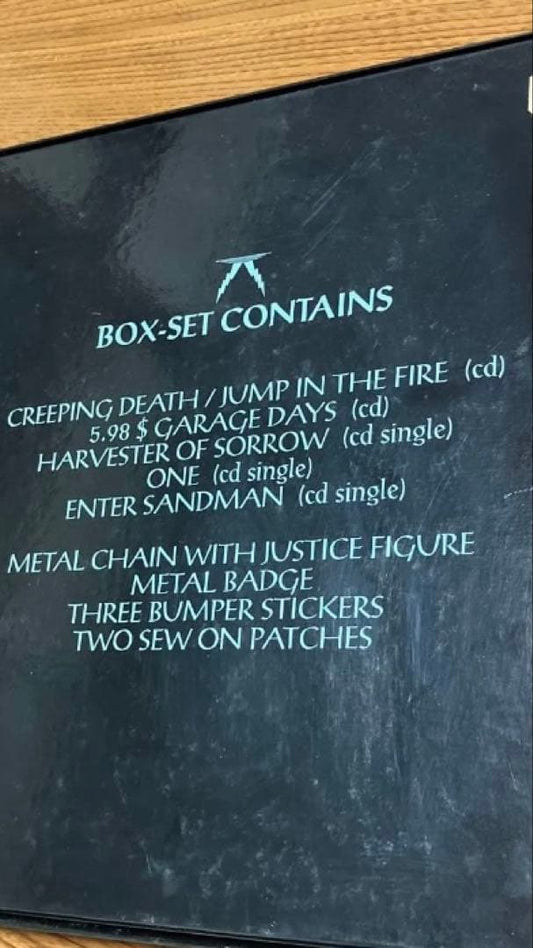 Metallica Limited Edition Box Set 4000 Copies Worldwide Japan Rare Metal Collect