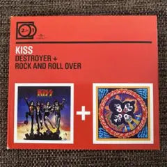 KISS Destroyer + Rock And Roll Over 2-in-1 Import CD Set, Paper Sleeve Edition