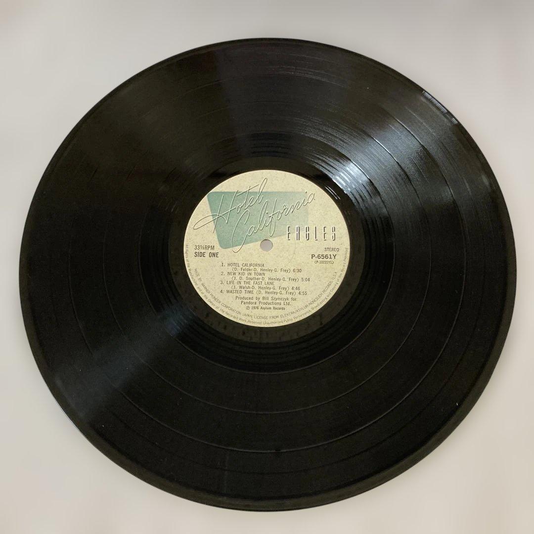Eagles - Hotel California LP Japan Pressing With Obi P-6561Y Classic Rock