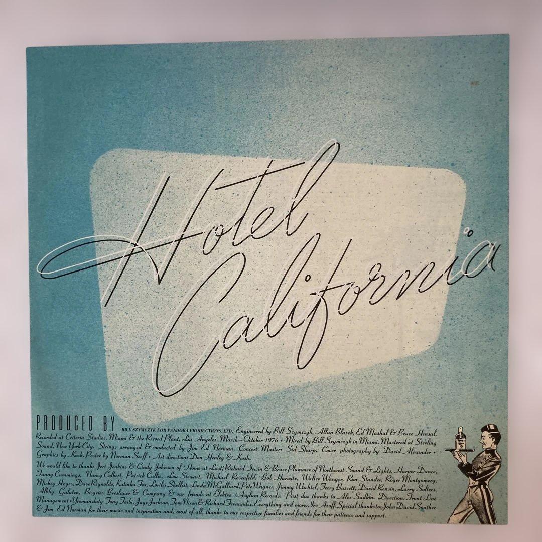 Eagles - Hotel California LP Japan Pressing With Obi P-6561Y Classic Rock