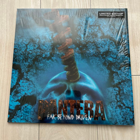 Pantera - Far Beyond Driven Limited Edition White & Blue Marbled Vinyl LP