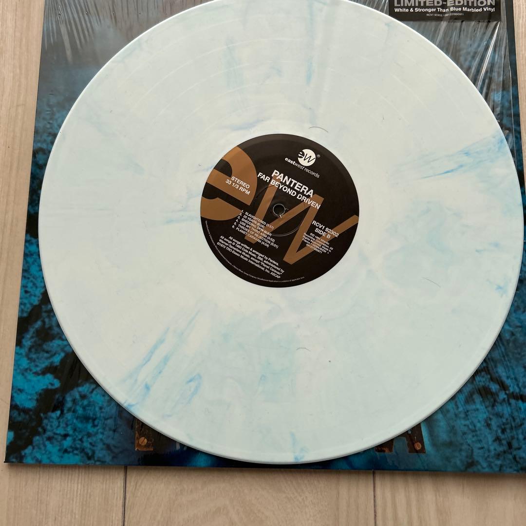 Pantera - Far Beyond Driven Limited Edition White & Blue Marbled Vinyl LP