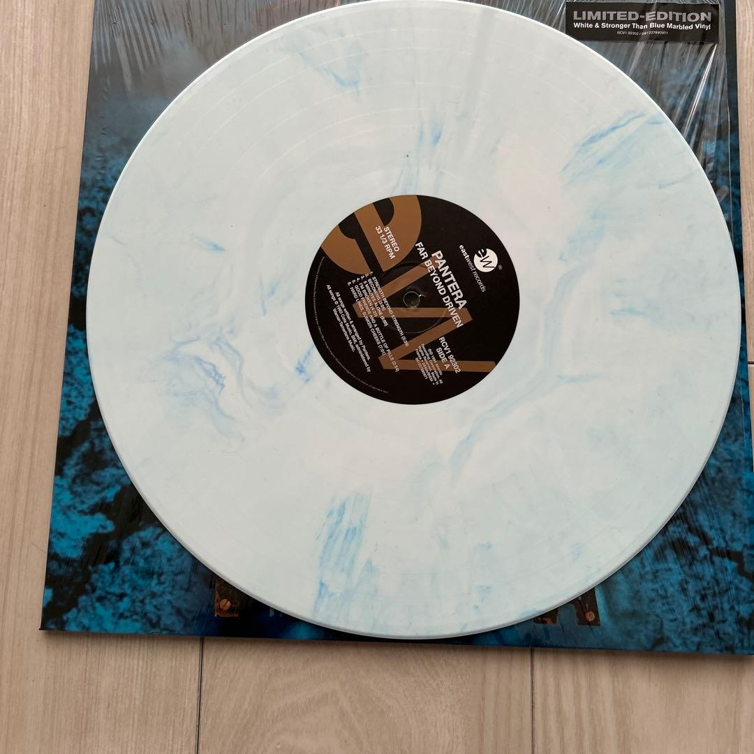 Pantera - Far Beyond Driven Limited Edition White & Blue Marbled Vinyl LP