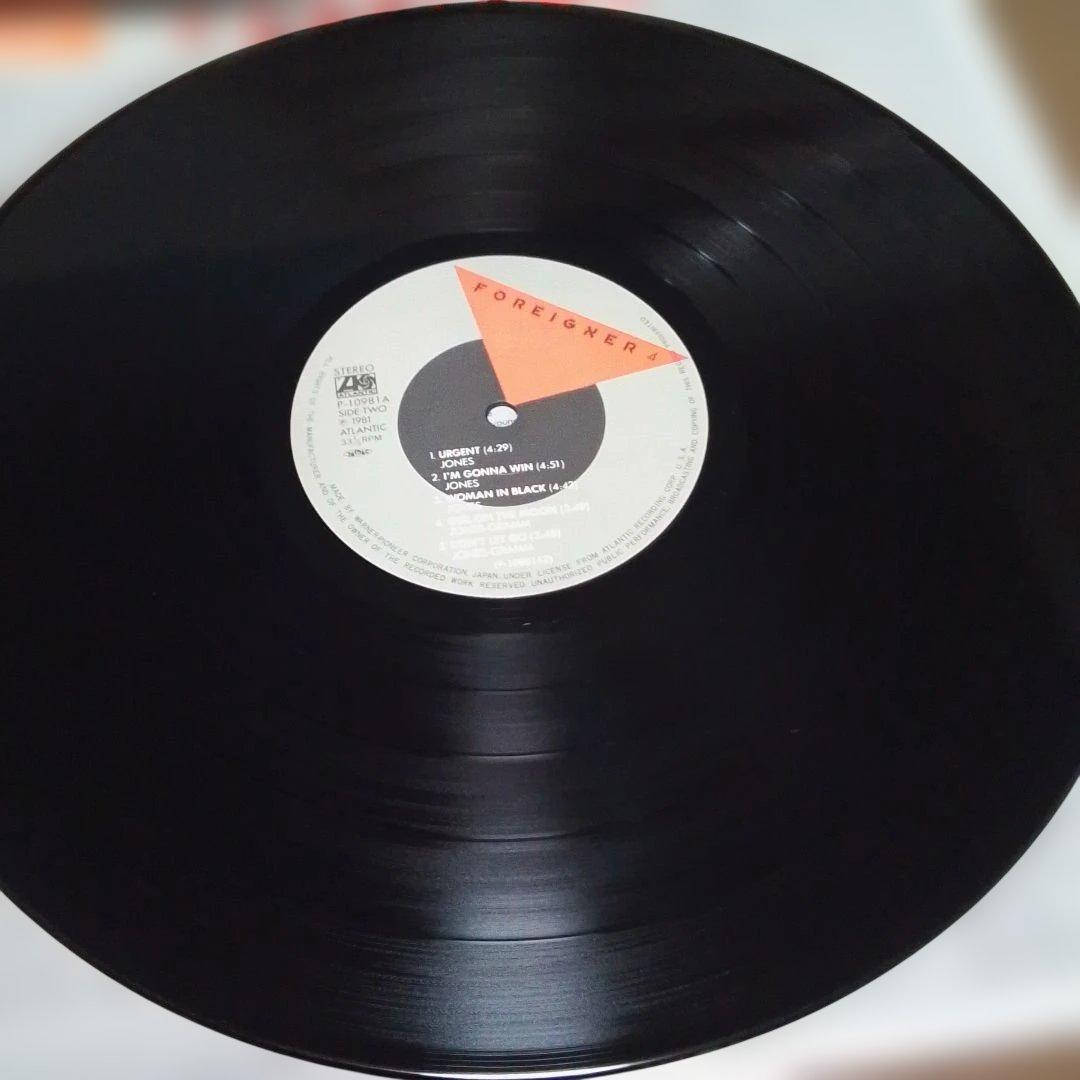 Foreigner 4 LP with Japanese Obi, Near Mint Condition, 80s Rock Record | Japansoundstore