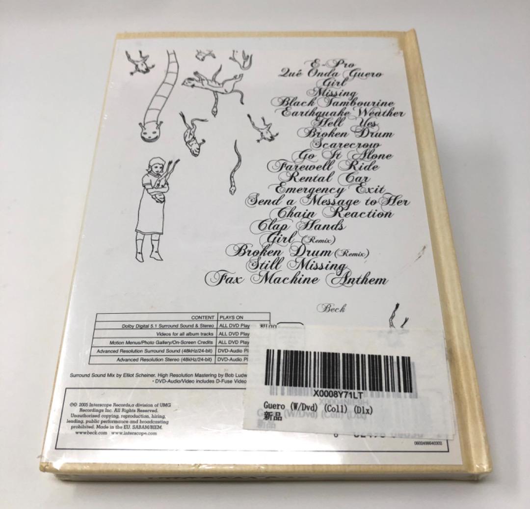 Beck Guero Deluxe Edition CD+DVD 2005 Japan Pressing with 52-Page Booklet