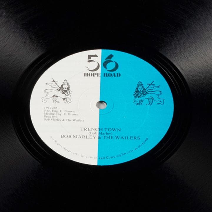 Bob Marley & The Wailers Trench Town 12" Vinyl 56 Hope Road Rare Import
