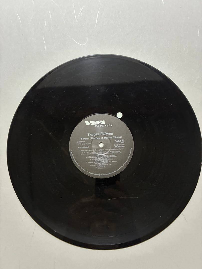 Tracey Ullman Forever LP Record, Hit Songs, Black Vinyl, Used | Japansoundstore