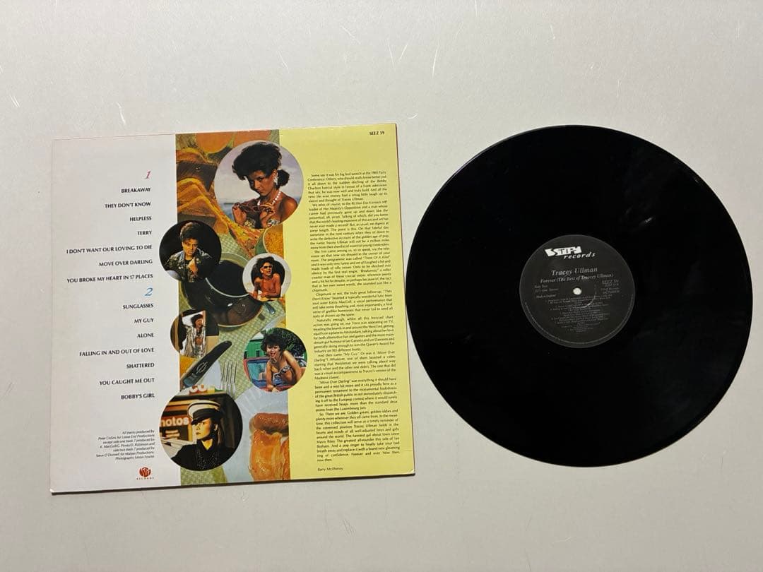 Tracey Ullman Forever LP Record, Hit Songs, Black Vinyl, Used | Japansoundstore