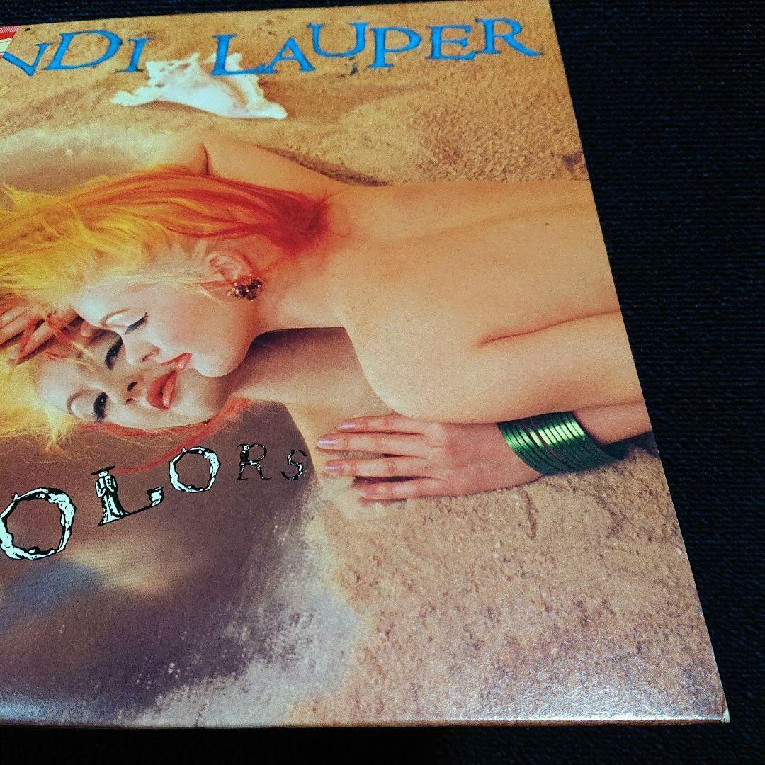 Cyndi Lauper - True Colors - Japan LP Vinyl 1986 Epic/Sony 28-3P-760 w/Obi