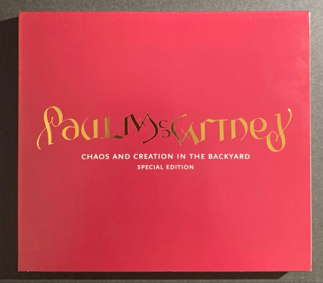 Paul McCartney - Chaos And Creation In The Backyard CD+DVD Japan Press 2005