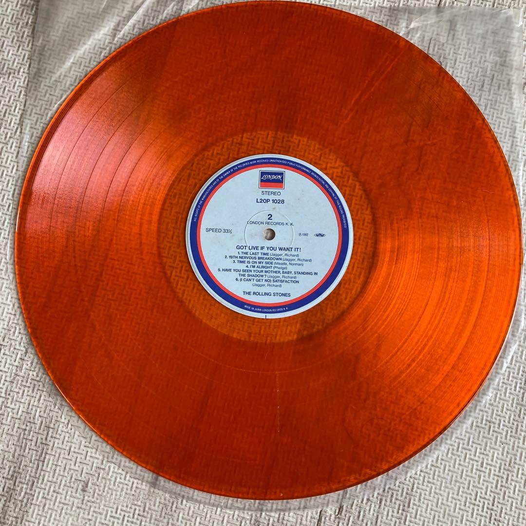 The Rolling Stones - Got Live If You Want It! LP Japan 1976 London Records