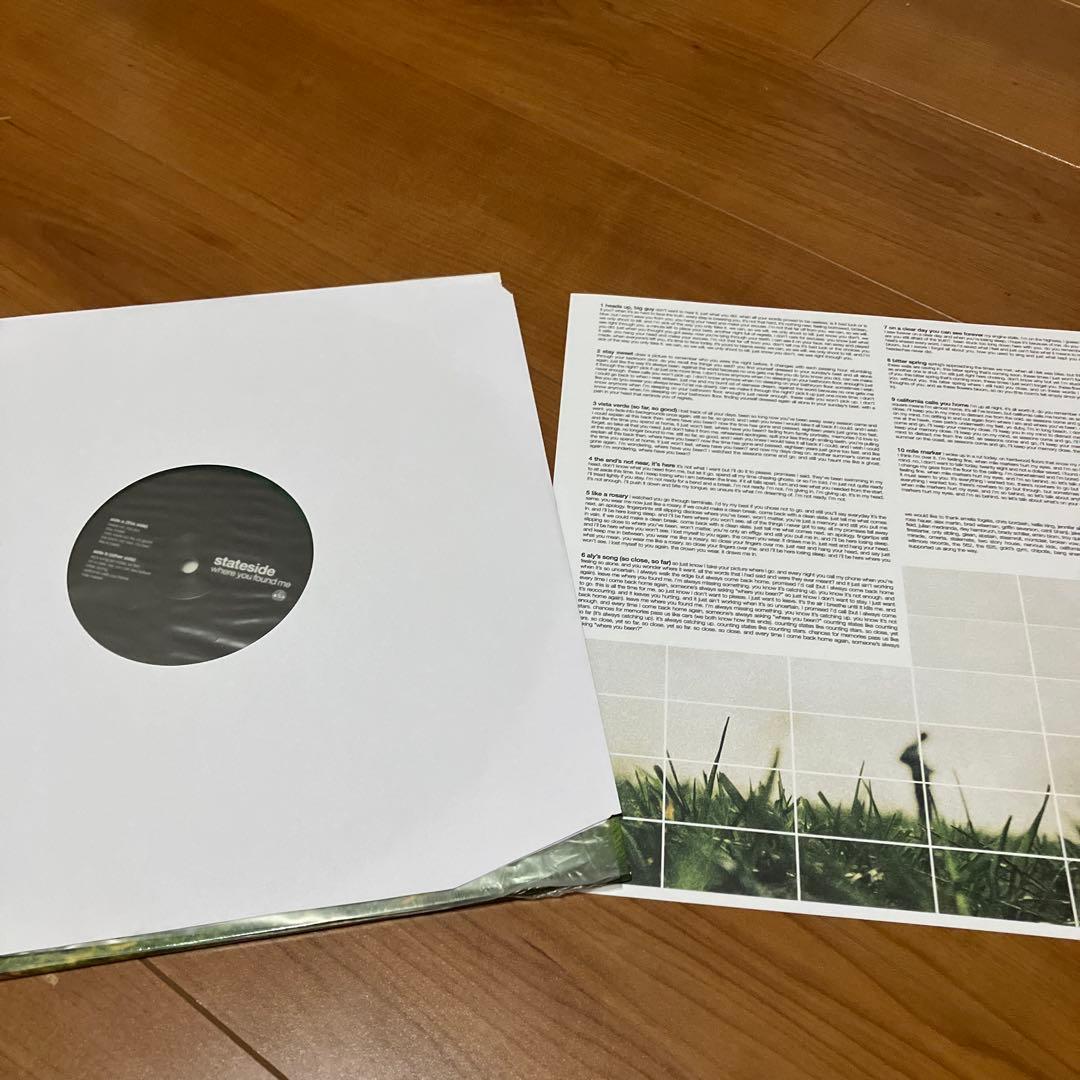 Stateside - Where You Found Me LP Green Smoke Colored Vinyl Limited Edition