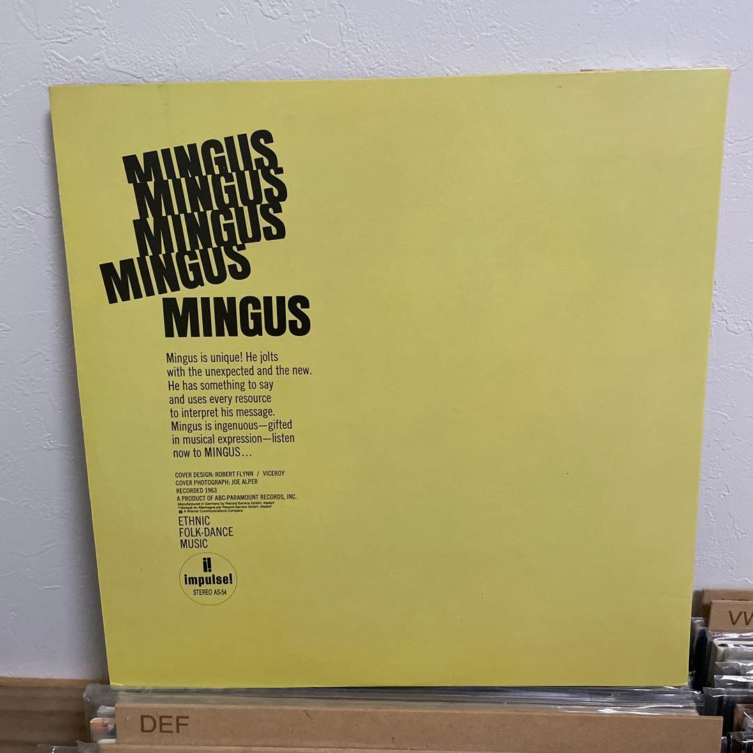 Charles Mingus - Mingus Mingus Mingus Mingus Mingus LP Japan Vinyl Impulse Obi