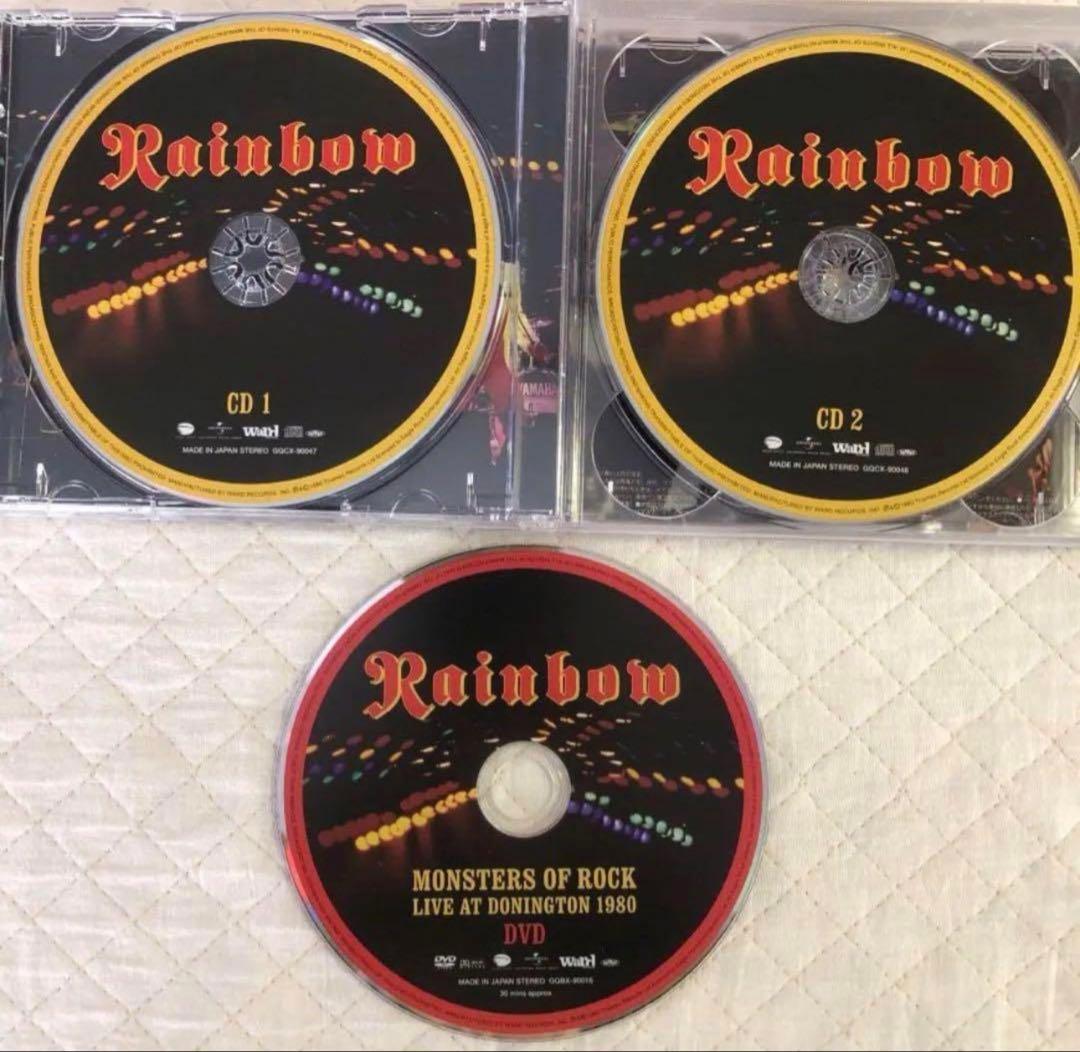 Rainbow Monsters Of Rock Donington 1980 2CD+DVD UK Live Used | Japansoundstore