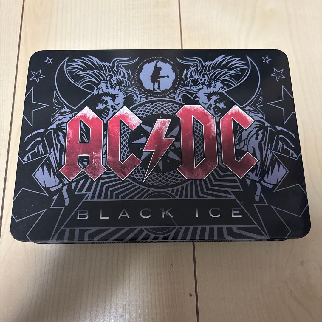 AC/DC Black Ice Limited Edition Steel Case CD+DVD Set 2008 Rock Album