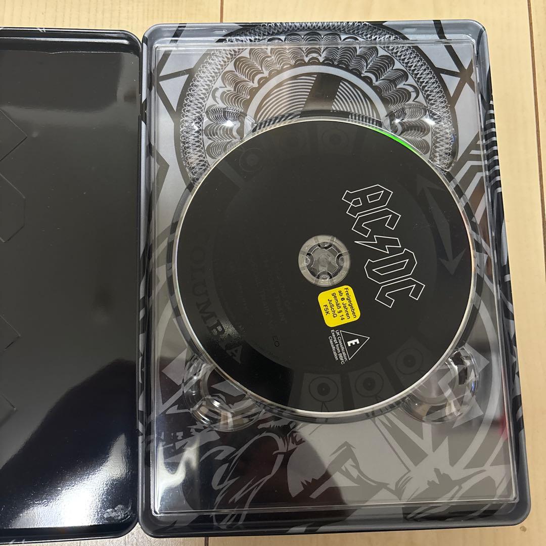AC/DC Black Ice Limited Edition Steel Case CD+DVD Set 2008 Rock Album