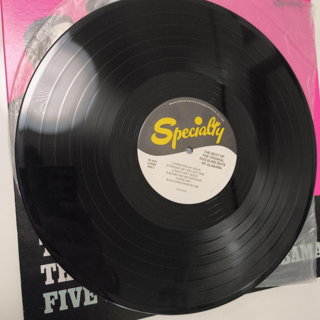 Five Blind Boys of Alabama - The Best Of LP Japan Vivid Sound Gospel Vinyl