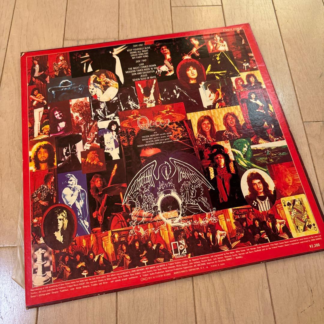 Queen Red Collage LP Record, Used, No Scratches | Japansoundstore