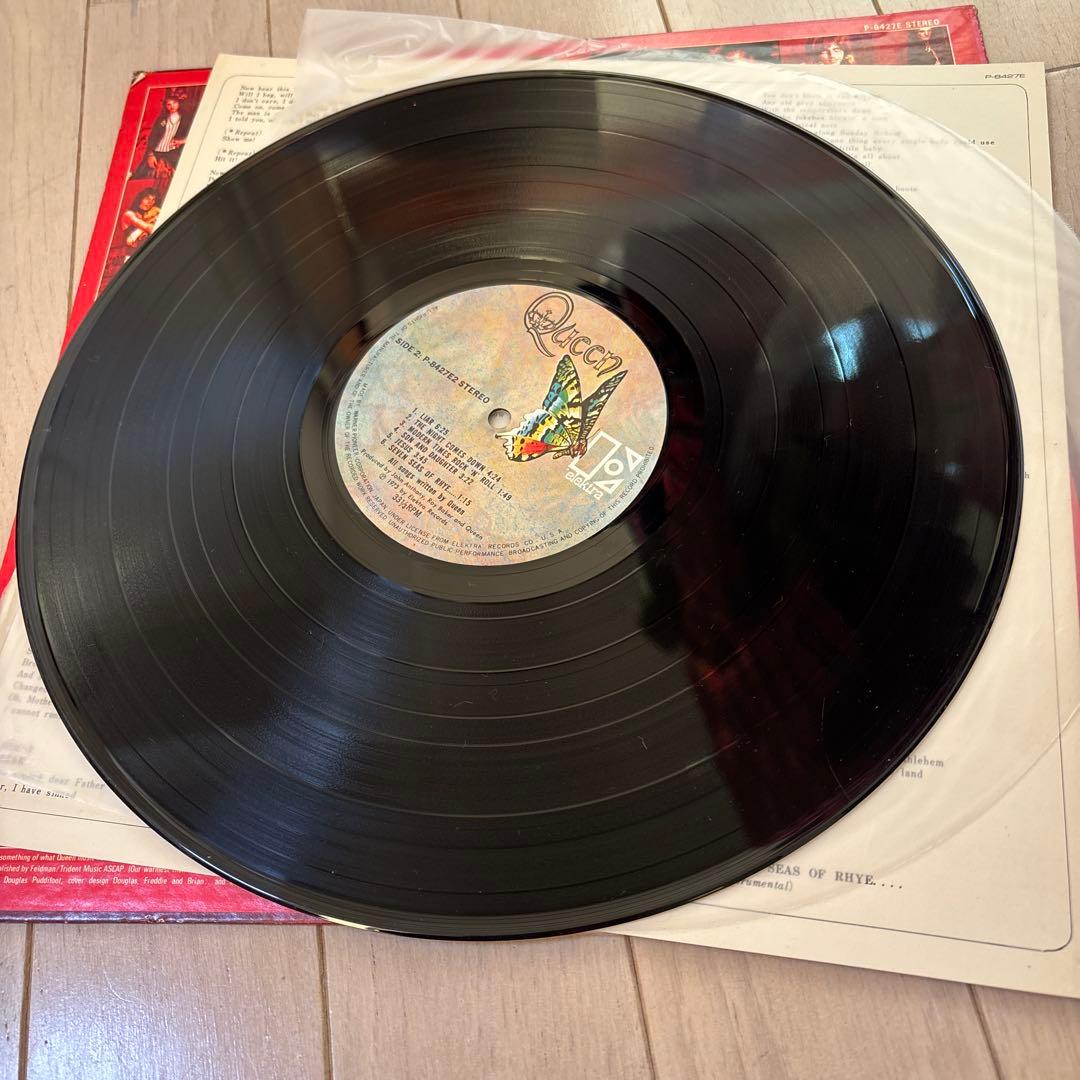 Queen Red Collage LP Record, Used, No Scratches | Japansoundstore