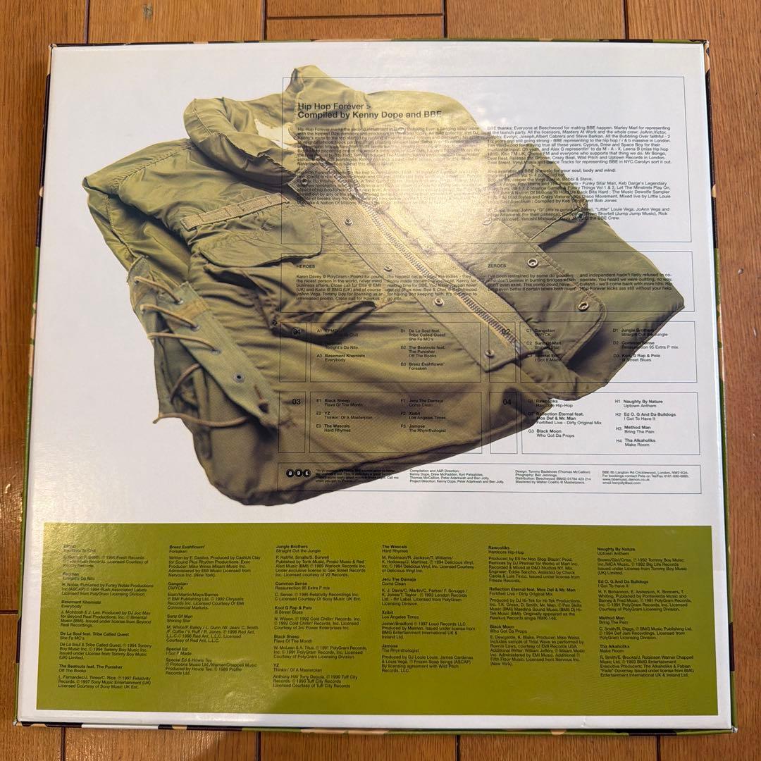 Kenny Dope Hip Hop Forever Vinyl Record, Black, Used, Track Listing | Japansoundstore
