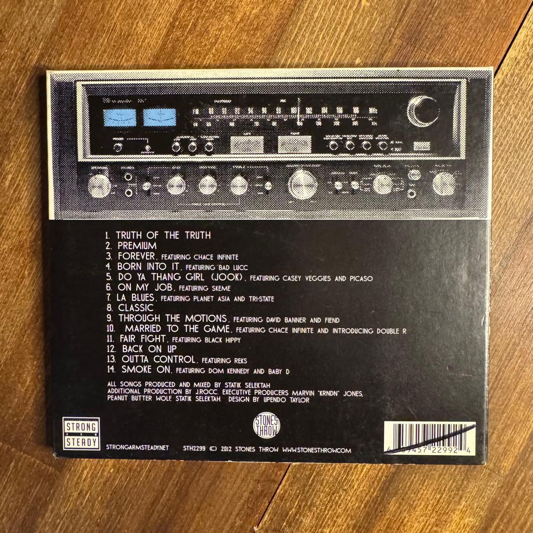 Strong Arm Steady & Statik Selektah - Stereo Type CD (2012, Digipak)