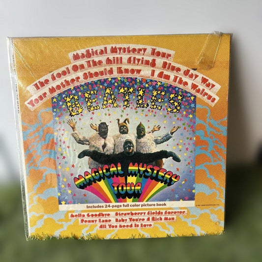 The Beatles Magical Mystery Tour LP Vinyl Record with 24-Page Picture Book
