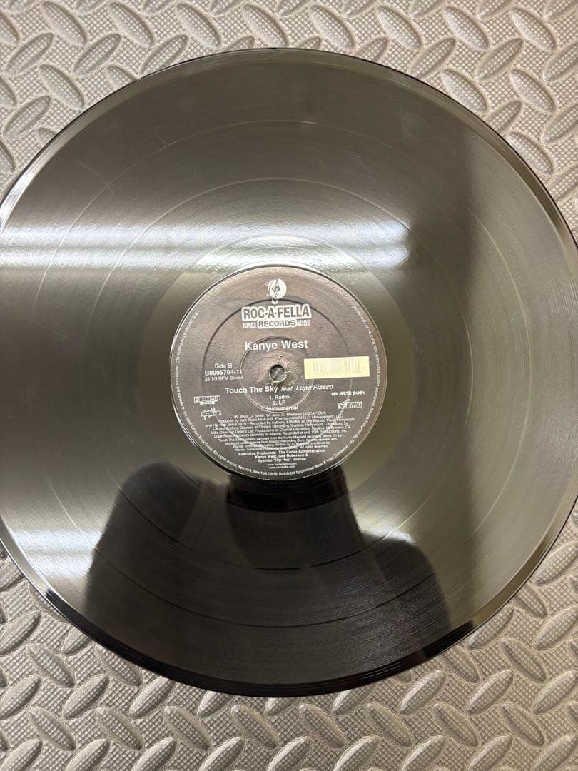 Kanye West - Heard 'Em Say / Touch The Sky 12" Vinyl Hip Hop Roc-A-Fella