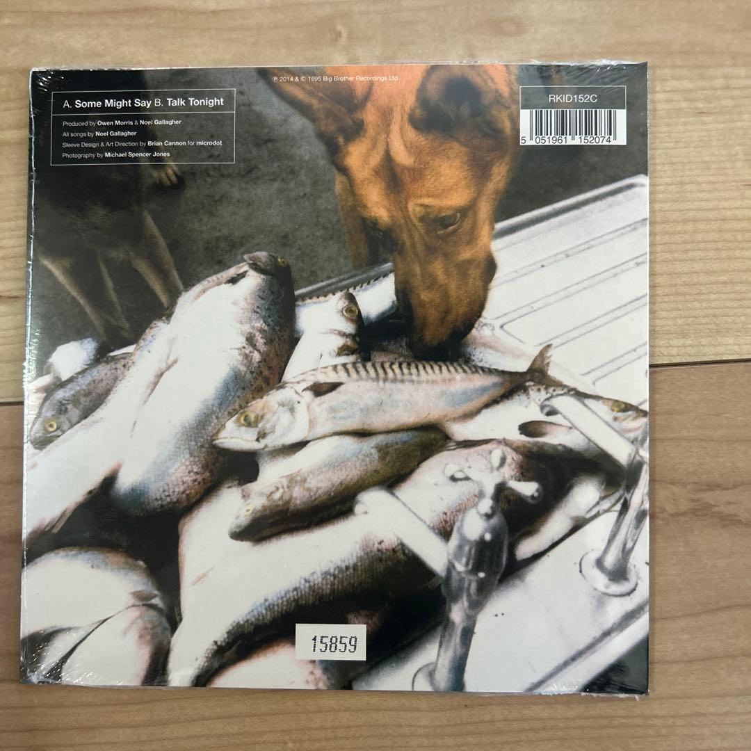 Oasis Some Might Say 7" Pearl Vinyl Analog Rare | Japansoundstore