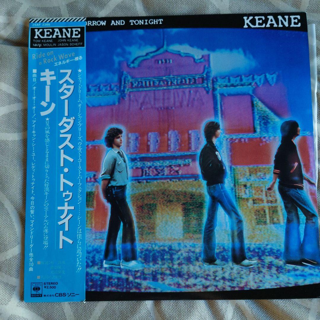 Keane - Today, Tomorrow And Tonight LP Japan 1982 25AP 2366 with OBI AOR