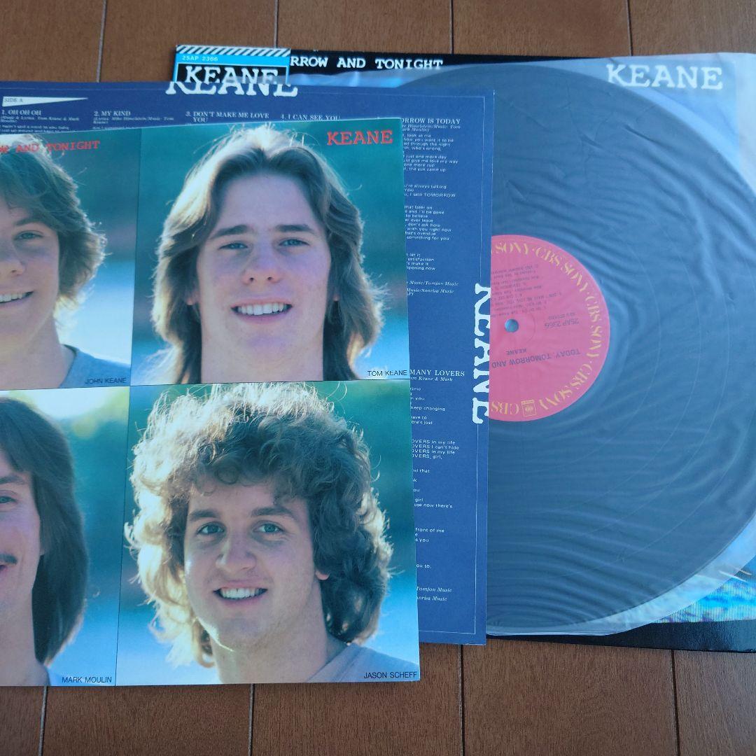 Keane - Today, Tomorrow And Tonight LP Japan 1982 25AP 2366 with OBI AOR