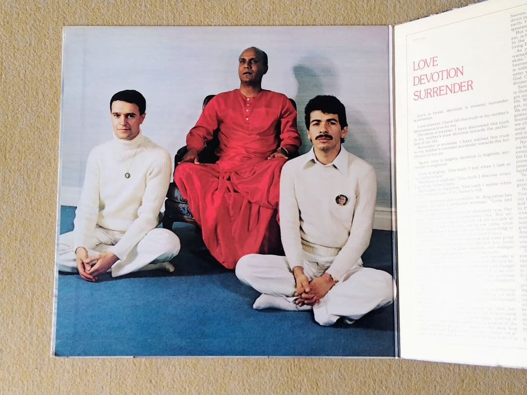 Carlos Santana & John McLaughlin - Love Devotion Surrender Vinyl LP Japan Jazz