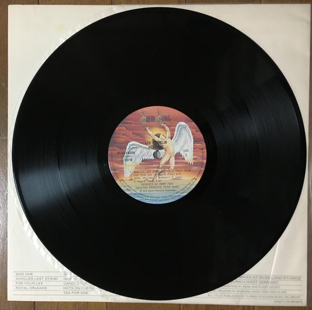 Led Zeppelin - Presence LP Original Japan Pressing Vinyl Record