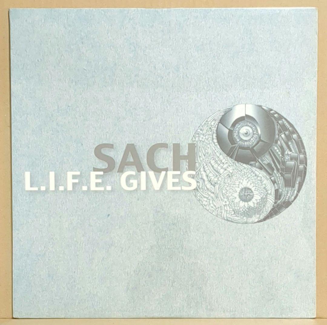 SACH - L.I.F.E. GIVES 12" Vinyl Record Hip Hop Mary Joy Recordings 2001