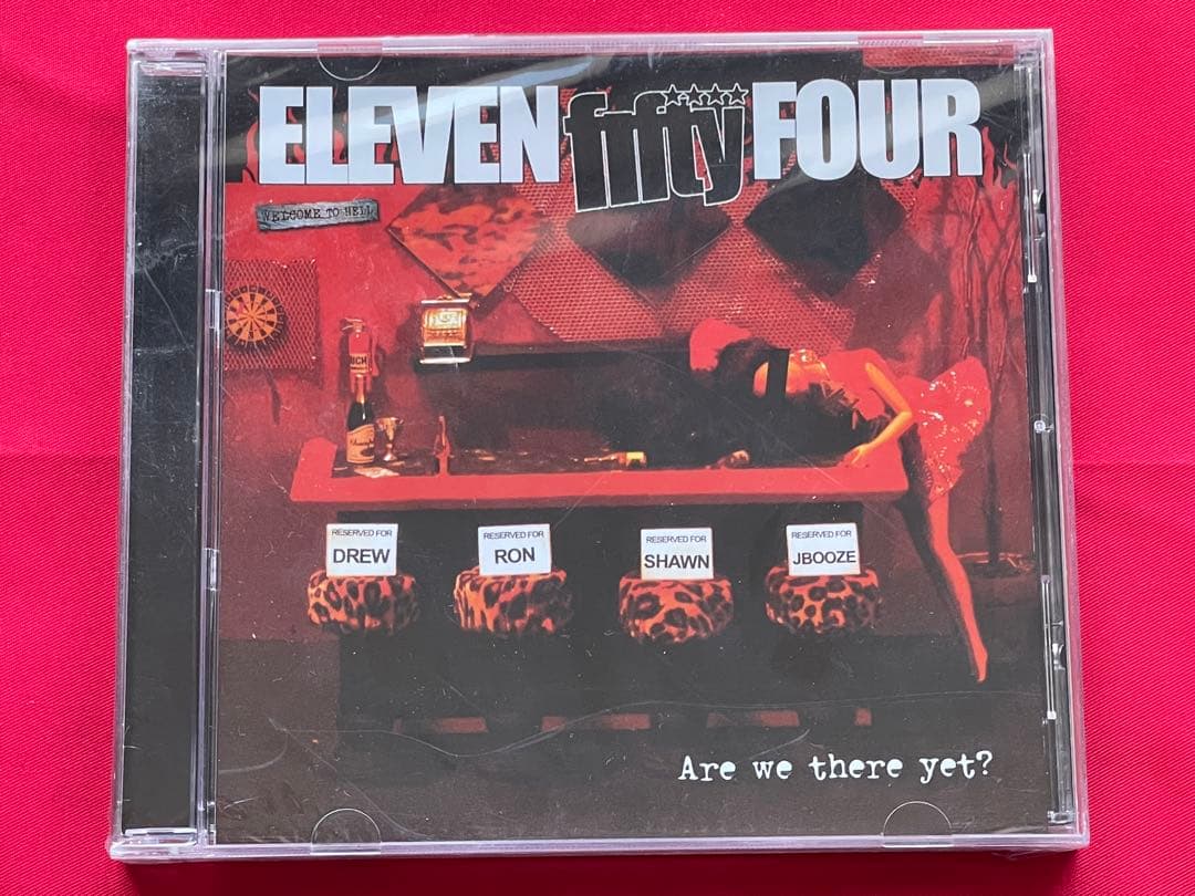 ELEVEN:54 Are We There Yet? CD 2006 US Indie Emo Rock Eric Bass Produced