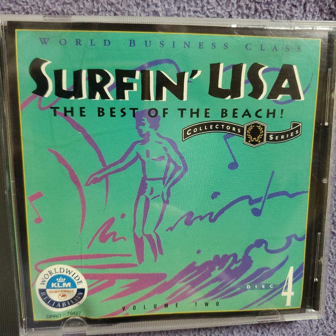 Various Artists Surfin' USA The Best Of The Beach CD 1994 Northwest Airline Prom