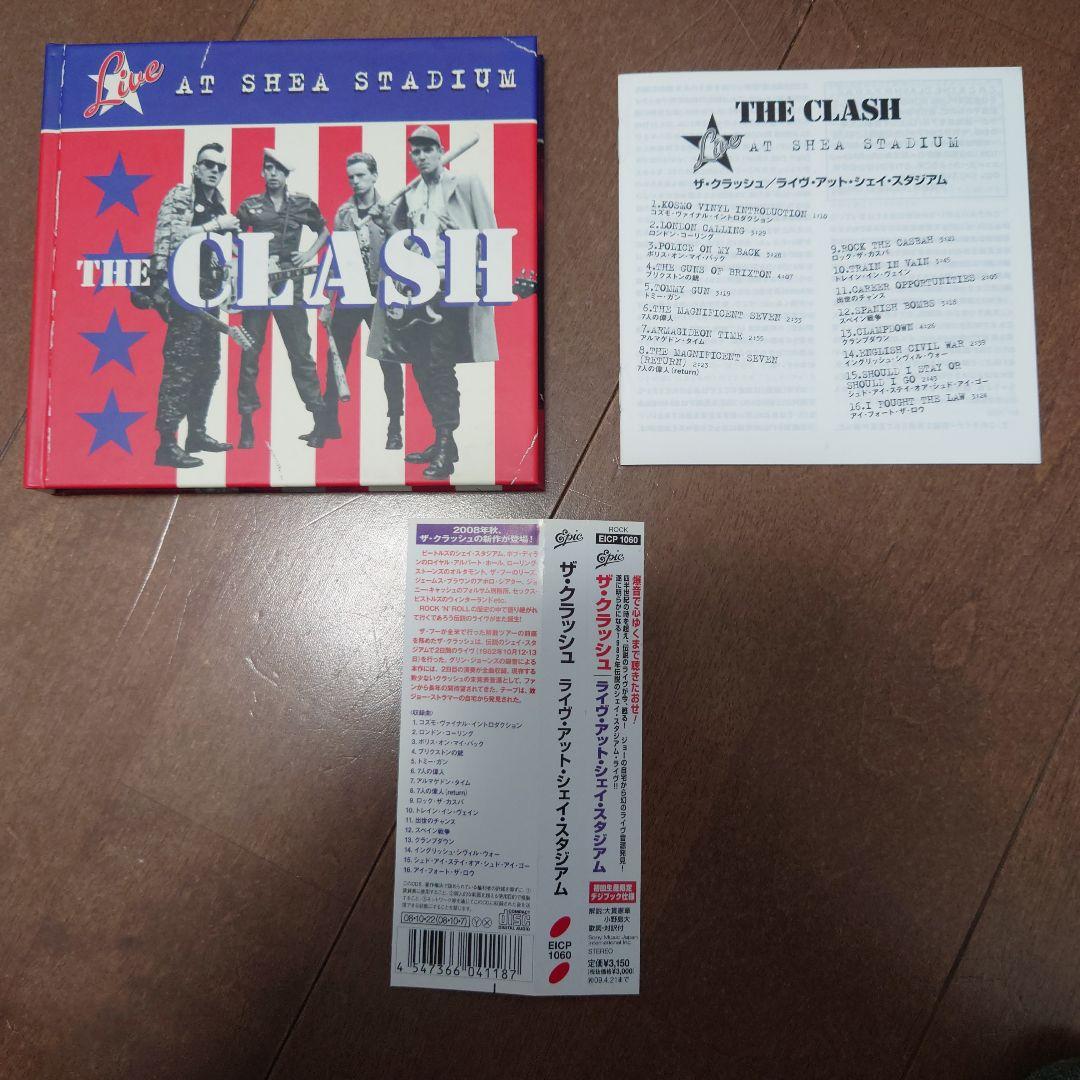 The Clash - Live At Shea Stadium Japan CD Limited Edition Digibook with Obi