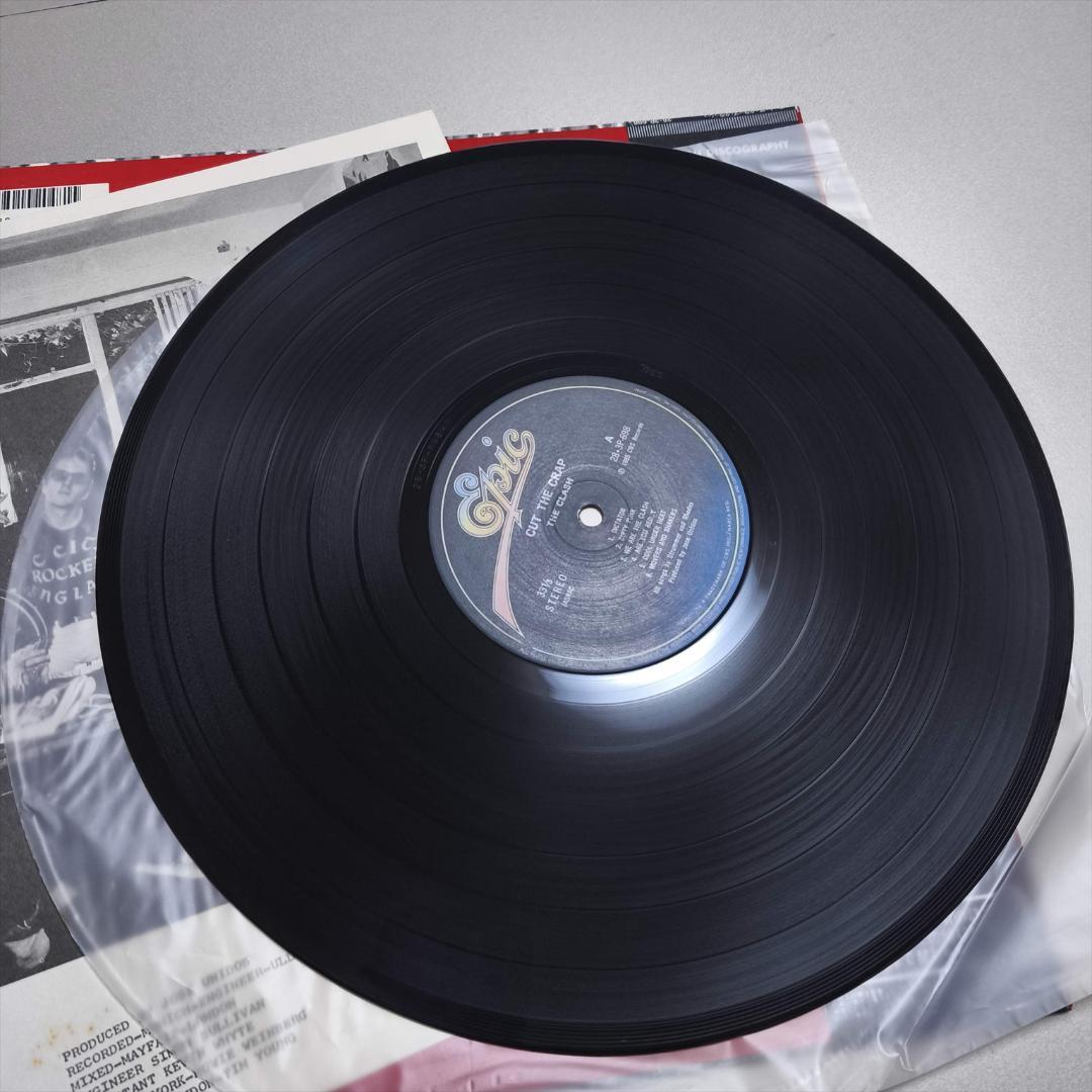 The Clash - Cut The Crap LP Japan Original 1985 Epic/Sony 28・3P-698 w/ Obi