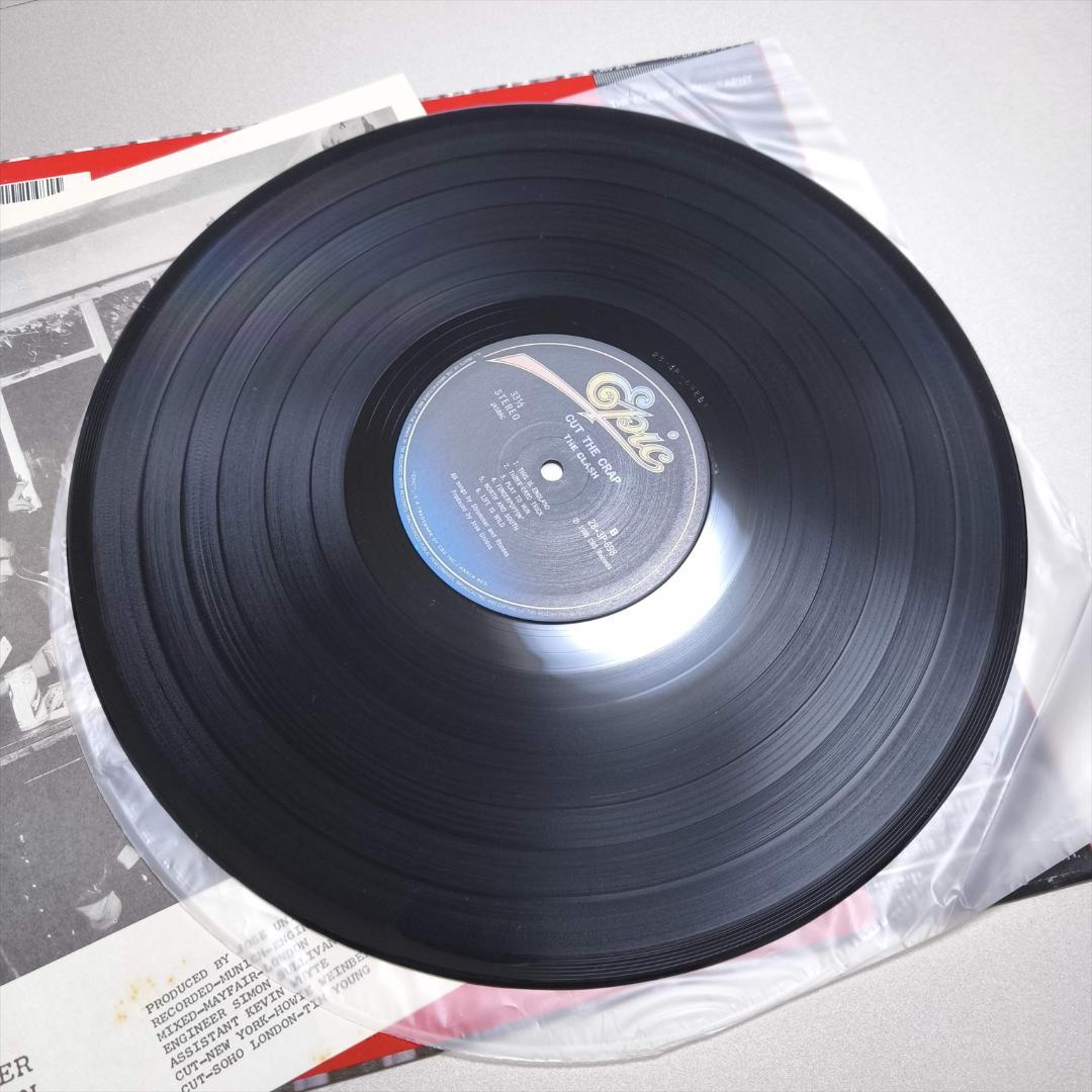 The Clash - Cut The Crap LP Japan Original 1985 Epic/Sony 28・3P-698 w/ Obi