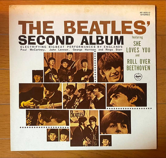 The Beatles Second Album Japanese LP 1970 Weight Heavy Vinyl Used {Condition} | Japansoundstore