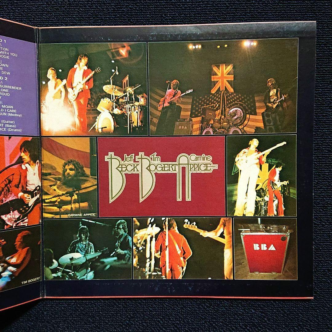 Beck, Bogert & Appice Live Japan 2LP Gatefold w/ Obi Classic Rock Vinyl