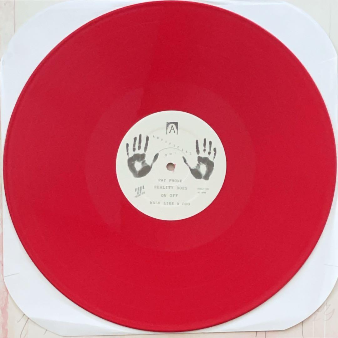 Artificial Go - Hopscotch Fever LP Red Vinyl Indie Post-Punk Debut Album