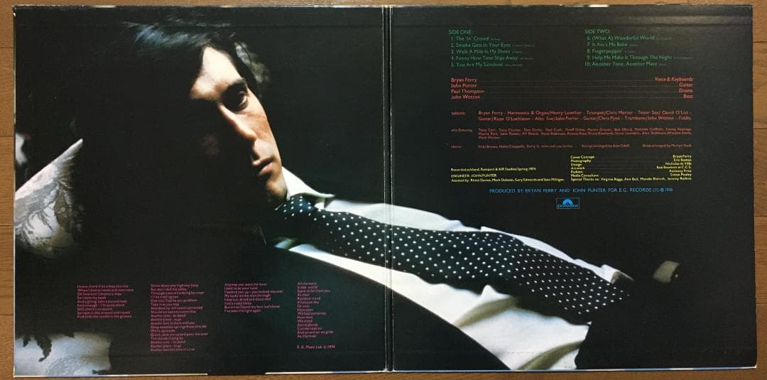 Bryan Ferry Another Time Another Place LP Vinyl 1974 Used EX+ | Japansoundstore
