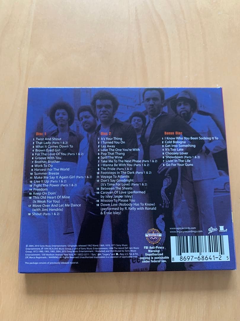The Isley Brothers - The Essential Isley Brothers 3CD Limited Edition 3.0