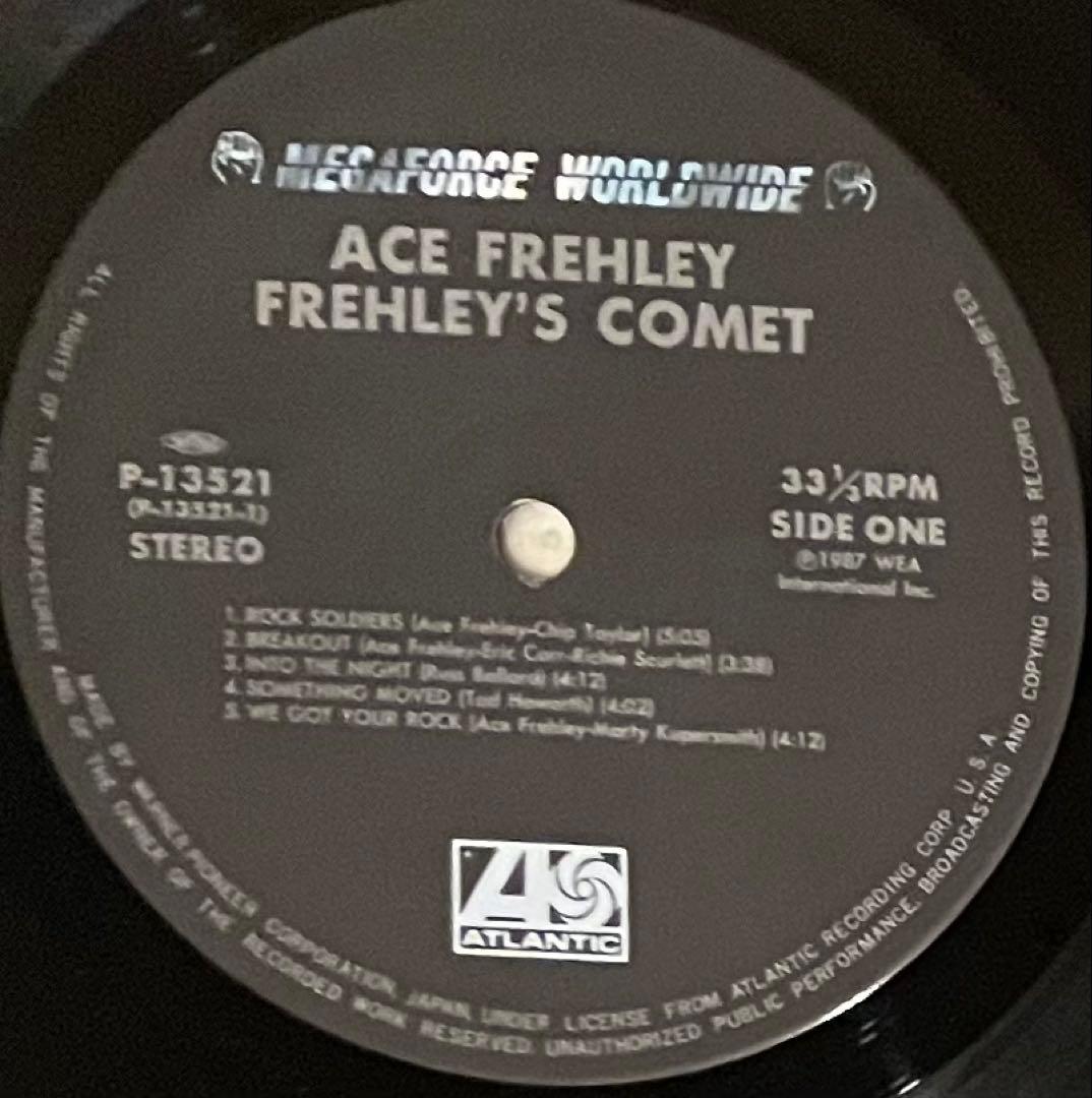Ace Frehley - Frehley's Comet Vinyl LP 1987 Japan P-13521 w/ Obi & Liner