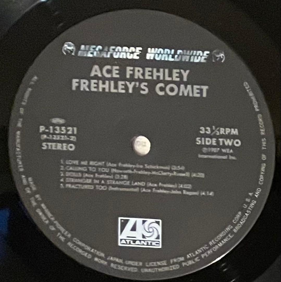 Ace Frehley - Frehley's Comet Vinyl LP 1987 Japan P-13521 w/ Obi & Liner