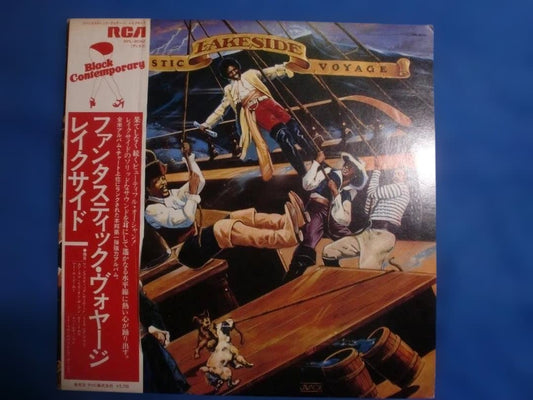 Lakeside - Fantastic Voyage LP 1981 Japan Funk Soul RCA RPL-8052 w/ Obi
